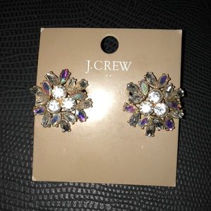 Jcrew Factory Sun Crystal Studs
